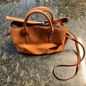 Brown Leather Kate Spade Crossbody Purse